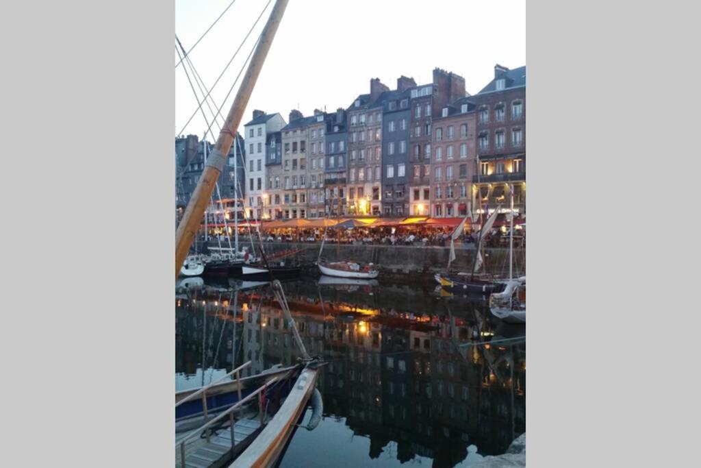 Une Pause Chez Julien, Appartement Lumineux Et Idealement Situe! Honfleur Ngoại thất bức ảnh