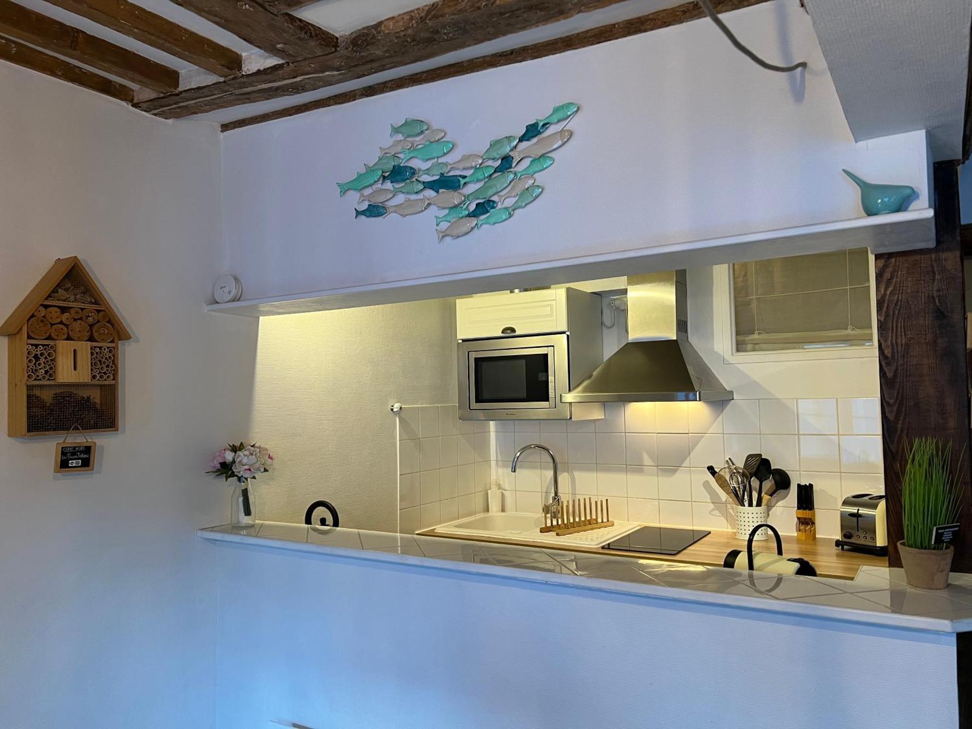 Une Pause Chez Julien, Appartement Lumineux Et Idealement Situe! Honfleur Ngoại thất bức ảnh
