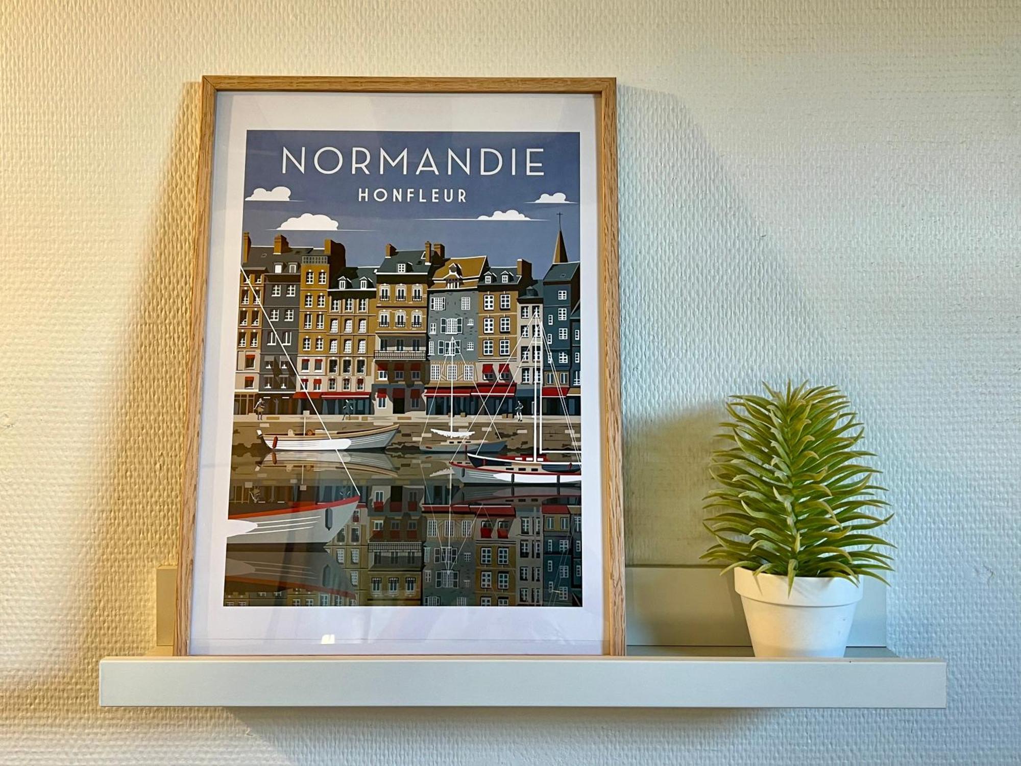 Une Pause Chez Julien, Appartement Lumineux Et Idealement Situe! Honfleur Ngoại thất bức ảnh